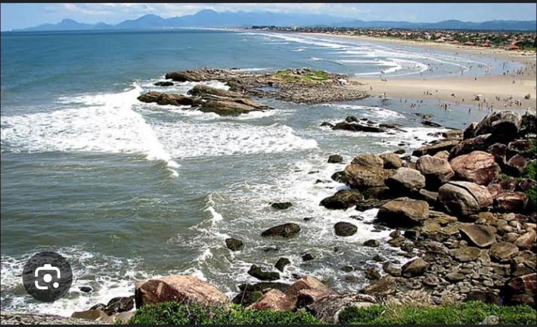Itanhaem Pe Na Areia Vila Exterior foto